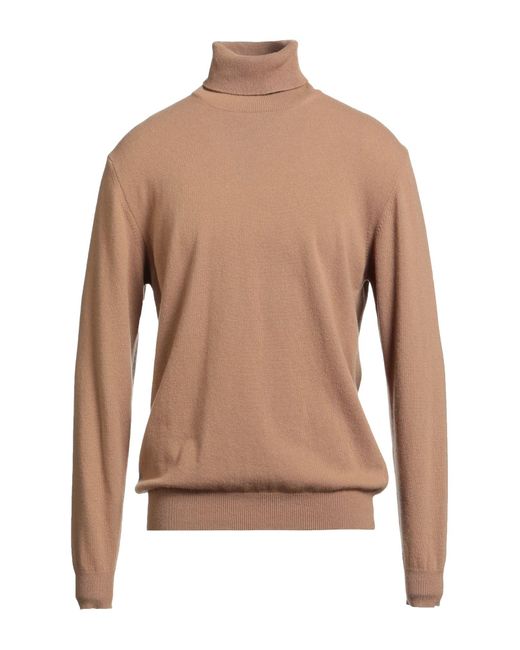 Jeordie's Rollkragenpullover in Natural für Herren