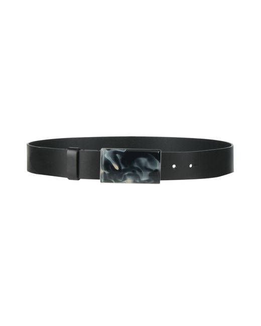 Isabel Marant Black Belt Cow Leather, Zamak