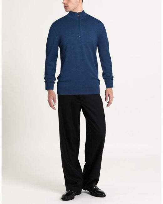 OUTHERE Rollkragenpullover in Blue für Herren