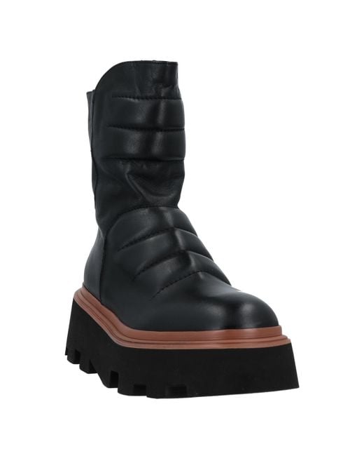 Elena Iachi Black Ankle Boots
