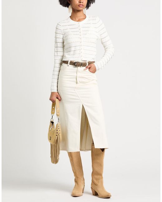 Sandro White Cardigans