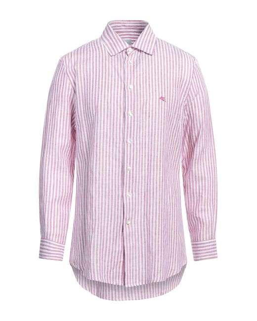 Camisa Etro de hombre de color Pink