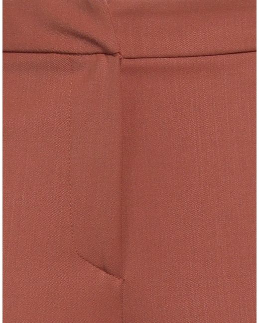Grifoni Red Pants Polyester, Virgin Wool, Elastane