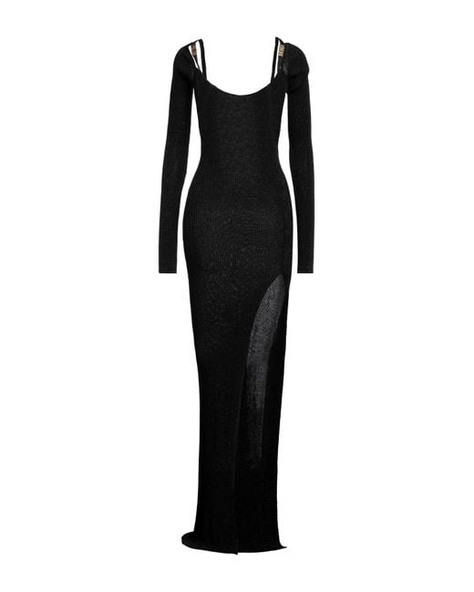 Gcds Black Maxi Dress
