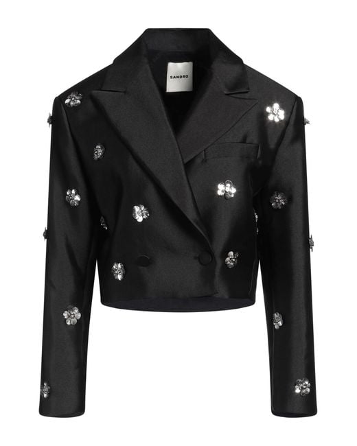 Sandro Black Blazer