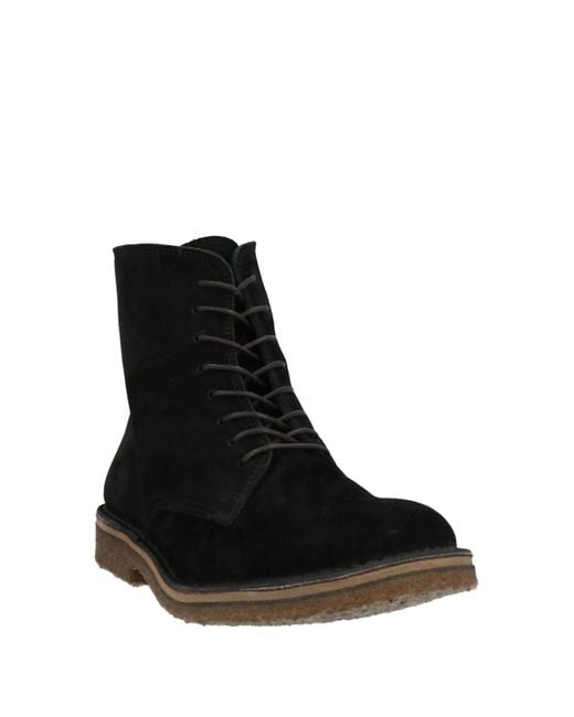 Dondup Black Ankle Boots for men