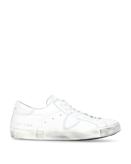 Sneakers di Philippe Model in White da Uomo