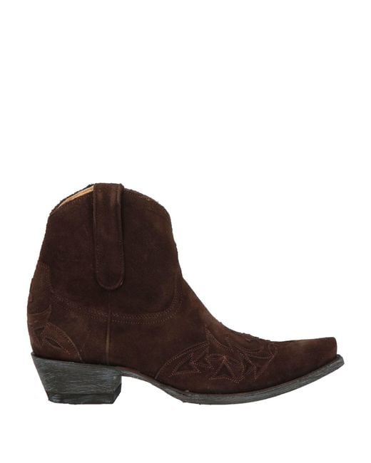 Mexicana Brown Ankle Boots