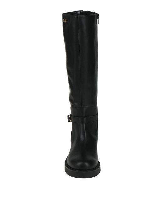 Alviero Martini 1A Classe Black Boot Leather, Polyurethane