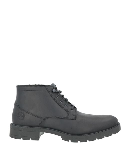 Timberland Gray Ankle Boots for men