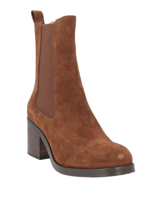 Odissi Brown Ankle Boots