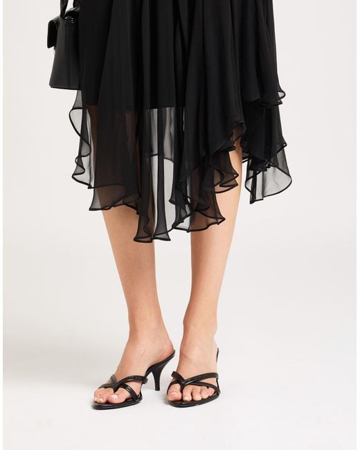 N°21 Black Midi Skirt