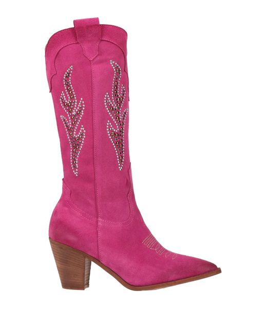 Divine Follie Pink Boot