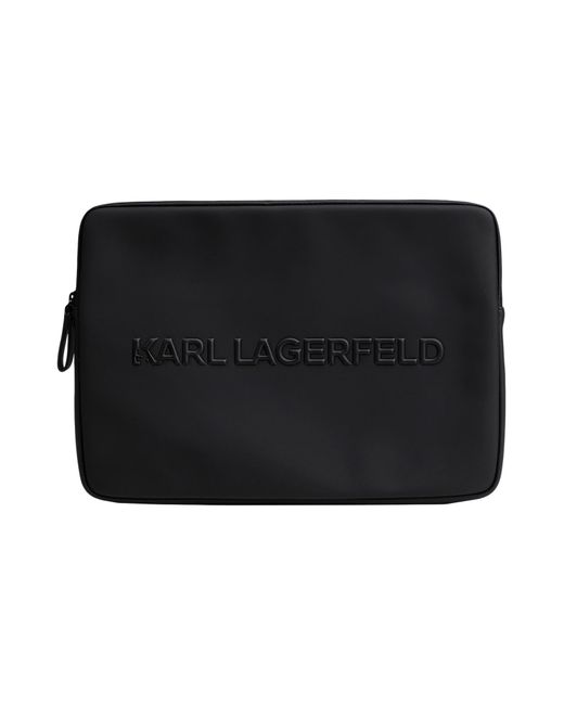 Karl Lagerfeld Black Handbag for men
