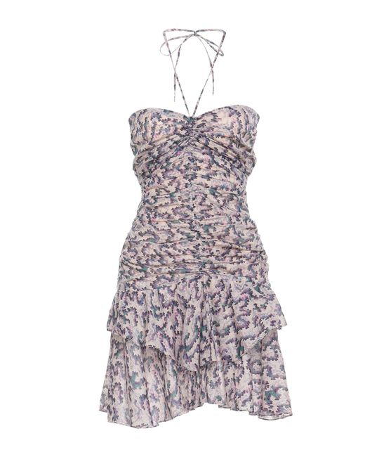 Isabel Marant Purple Mini Dress