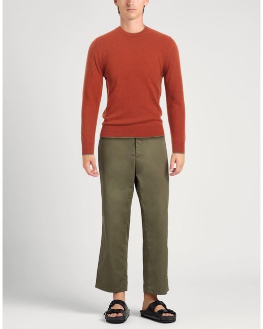 Altea Red Sweater Virgin Wool for men