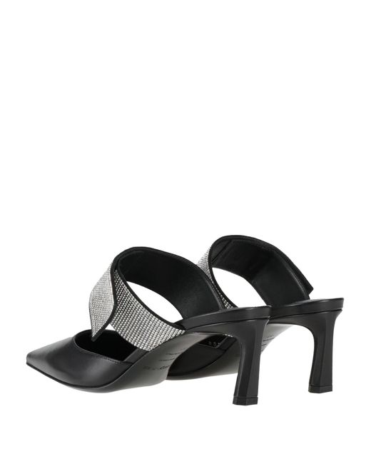 Sergio Rossi White Mules & Clogs