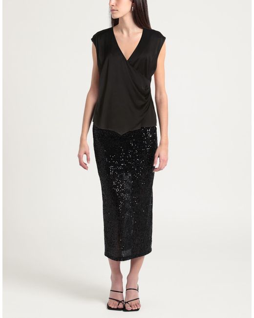 HOPE SKY Black Top Ecovero Viscose, Rayon, Elastane