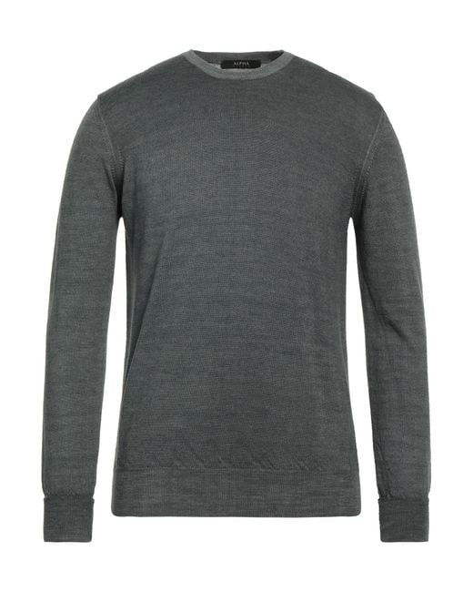Pullover Alpha Studio pour homme en coloris Gray