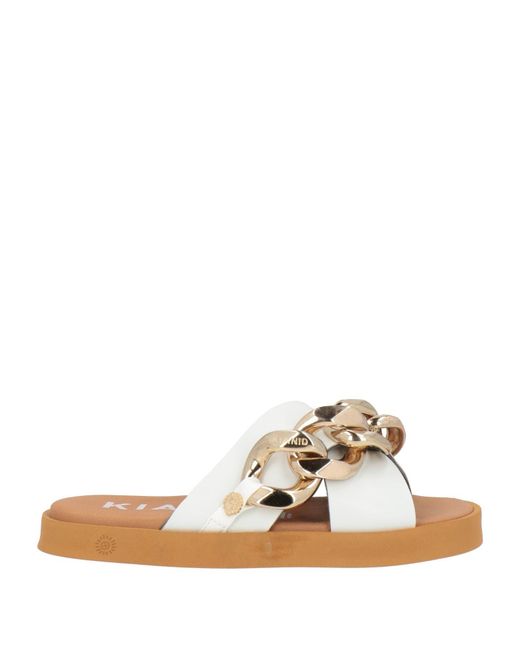 KIANID White Sandals