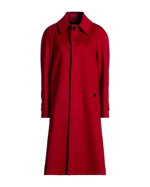 Lardini Red Coat Cashmere