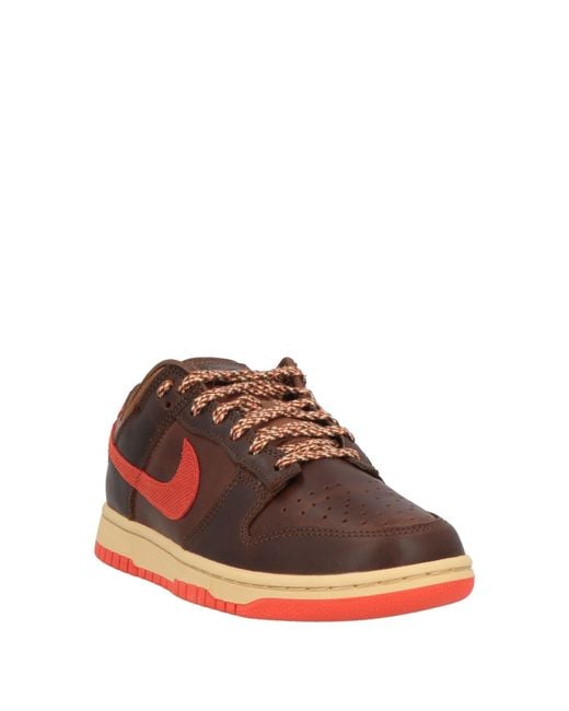 Nike Brown Sneakers Leather for men