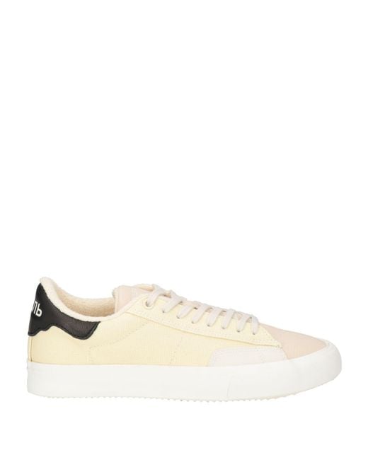 Heron Preston Natural Cream Sneakers Textile Fibers, Leather for men