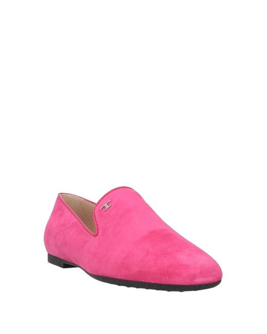 Tod's Pink Loafers