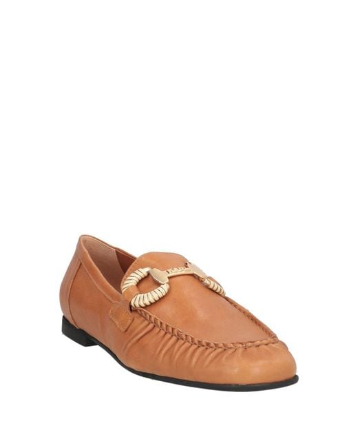 Karl Lagerfeld Brown Loafers