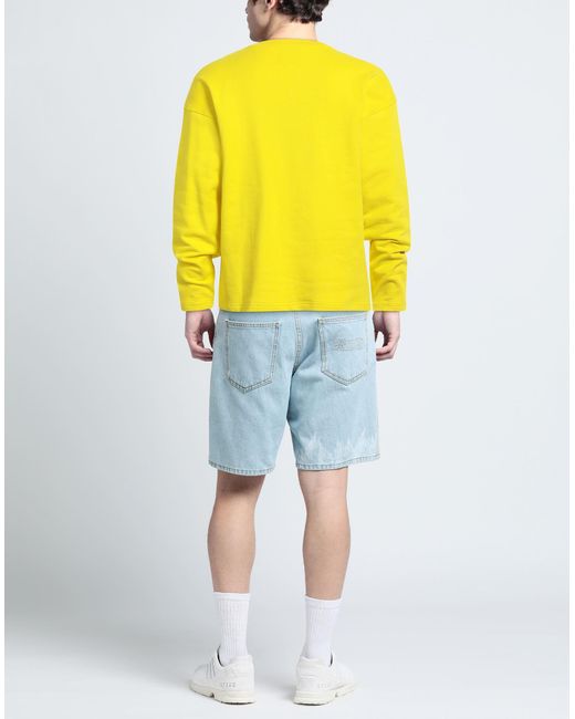 Moschino Sweatshirt in Yellow für Herren