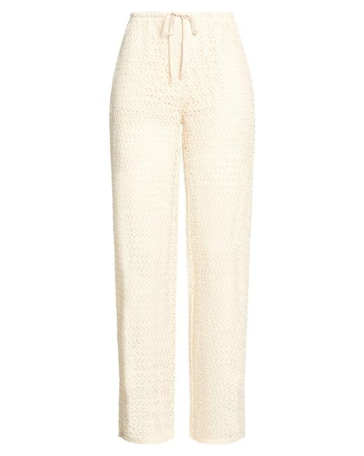 Rag & Bone White Trouser