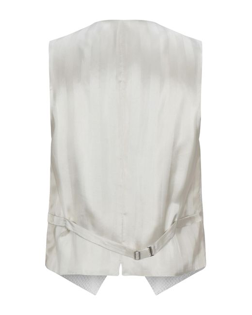 Paoloni White Waistcoat for men