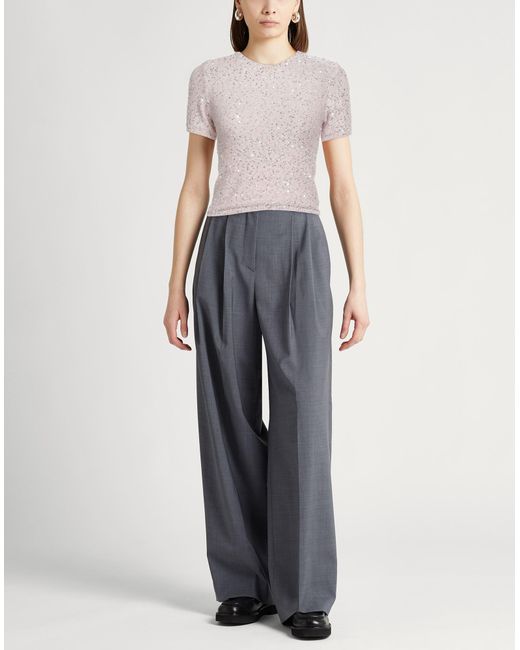 Roberto Collina Pink Sweater Polyamide, Cotton