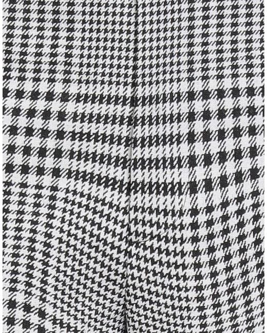 Burberry Gray Pants Wool, Polyamide