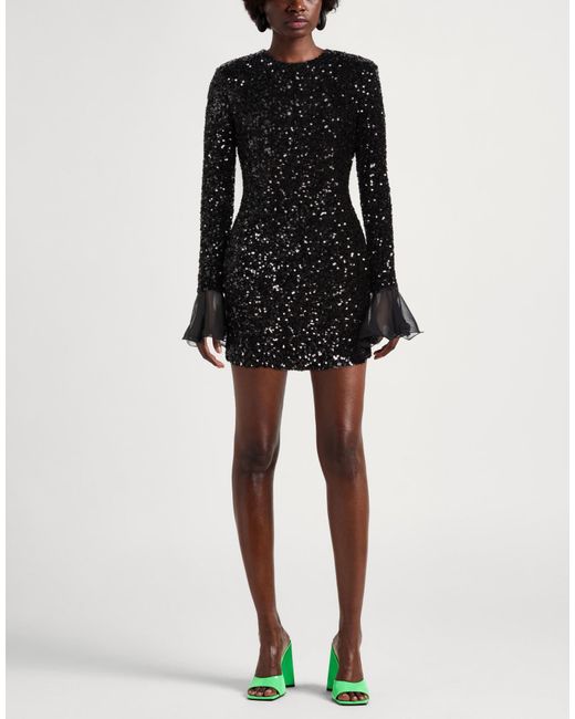 ROTATE BIRGER CHRISTENSEN Black Mini Dress