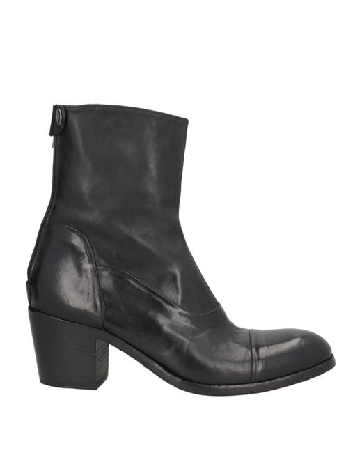 Alberto Fasciani Black Ankle Boots