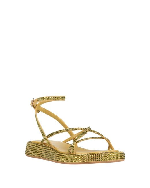 GIA RHW Metallic Sandals