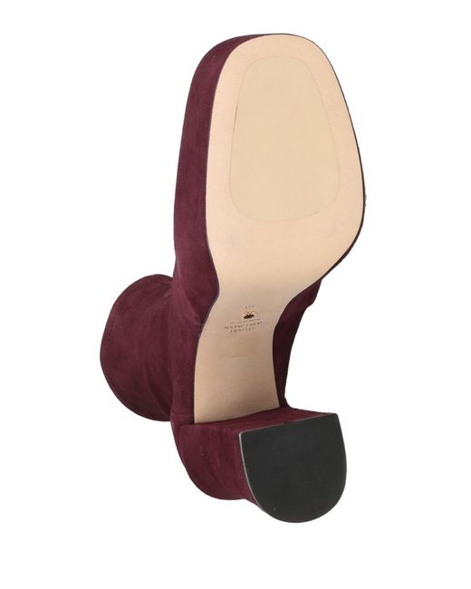Stuart Weitzman Purple Ankle Boots