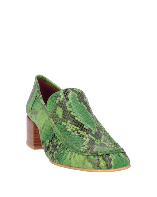 Avril Gau Green Loafers