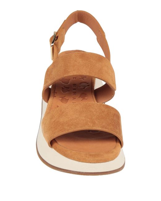 Chie Mihara Natural Sandals Soft Leather