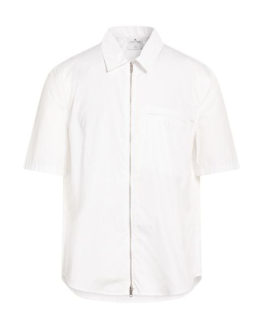 Courreges White Shirt Cotton for men