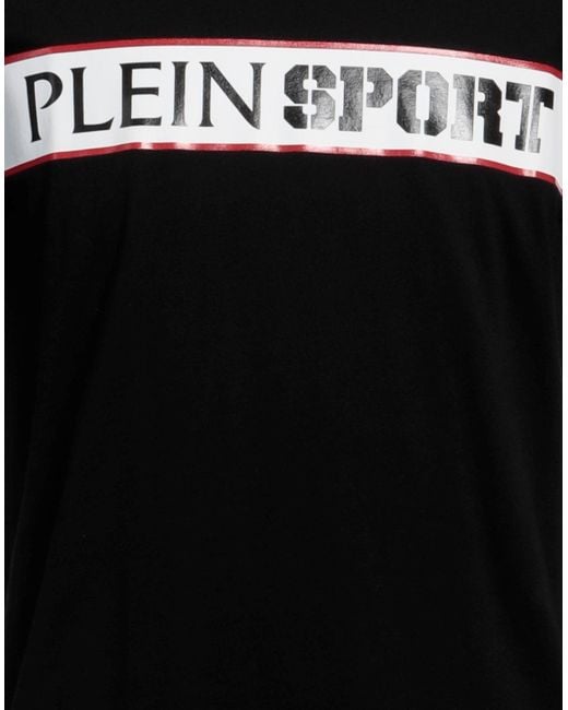Camiseta Philipp Plein de hombre de color Black