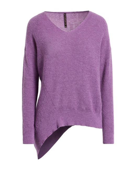 Manila Grace Purple Sweaters