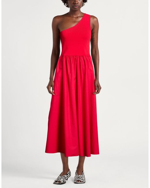 Twinset Red Midi Dresses