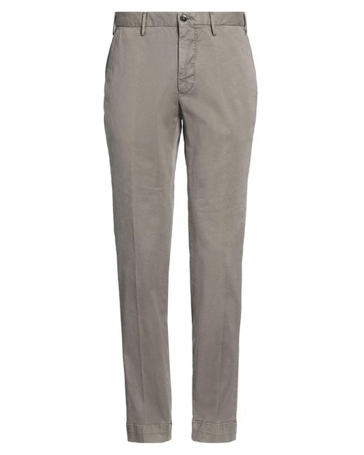 Incotex Gray By Slowear Pants Cotton, Elastane for men