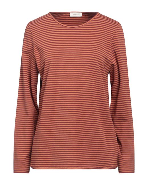 Zhelda Pink Rust T-Shirt Cotton, Elastane