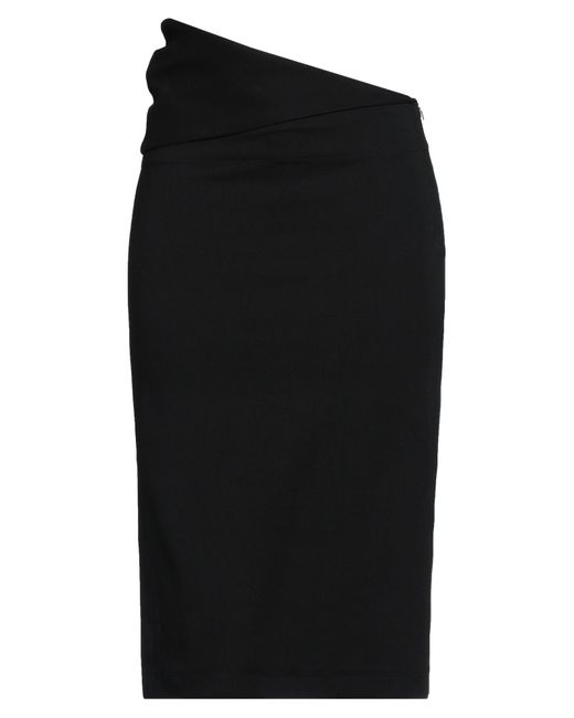 Lemaire Black Midi Skirt