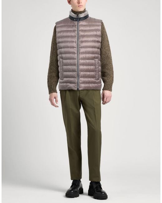 Herno Gray Gilet for men