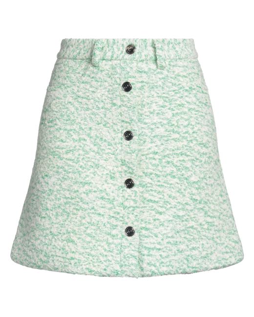 REMAIN Birger Christensen Green Mini Skirt