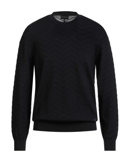 Pullover Emporio Armani de hombre de color Black